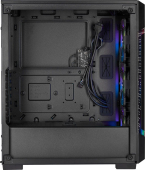 Корпус Corsair iCUE 220T RGB черный без БП ATX 3x120mm 4x140mm 2xUSB3.0 audio bott PSU от магазина РЭССИ