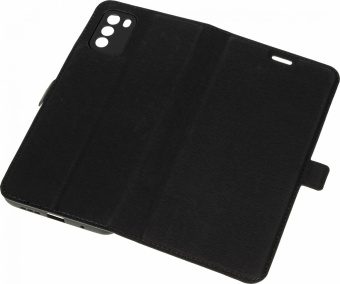 Чехол (флип-кейс) DF для Xiaomi Poco M3 poFlip-03 черный (DF POFLIP-03 (BLACK)) от магазина РЭССИ
