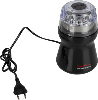 Кофемолка Moulinex AR110830 180Вт сист.помол.:ротац.нож вместим.:50гр черный от магазина РЭССИ