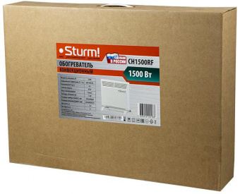 Конвектор Sturm! CH1500RF 1500Вт белый от магазина РЭССИ