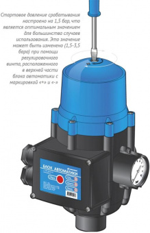 Блок управления насосом Джилекс 9001 от магазина РЭССИ