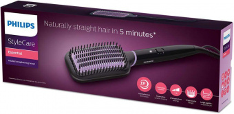 Расческа Philips BHH880/00 черный/фиолетовый от магазина РЭССИ