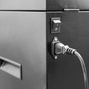 Шредер Heleos УО55-7 черный (секр.P-7) фрагменты 7лист. 55лтр. от магазина РЭССИ