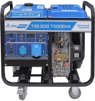 Генератор ТСС SDG 7500EHA 7.5кВт от магазина РЭССИ