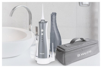 Ирригатор B.Well WI-912 портатив. 5насад. белый/серый от магазина РЭССИ