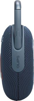 Колонка порт. JBL Clip 5 синий 7W Mono BT 1400mAh (JBLCLIP5BLU) от магазина РЭССИ