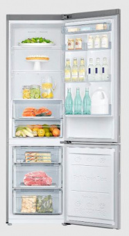 Холодильник Samsung RB37A5200SA/WT серый (двухкамерный) от магазина РЭССИ