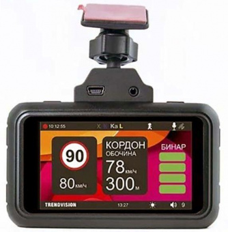 Видеорегистратор с радар-детектором TrendVision Hybrid Signature EVO Wi 2CH GPS черный от магазина РЭССИ