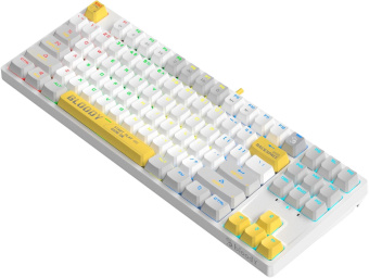 Клавиатура A4Tech Bloody S87 Energy механическая белый/желтый USB for gamer LED (S87 USB ENERGY WHITE) от магазина РЭССИ