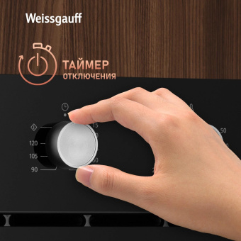 Духовой шкаф Электрический Weissgauff EOM 206 BM черный от магазина РЭССИ