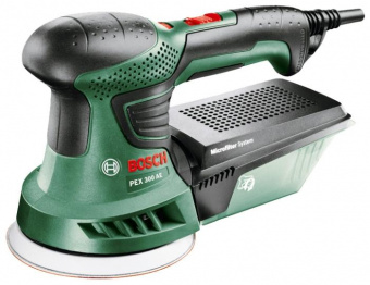 Эксцентриковая шлифовальная машина Bosch PEX 300 AE 270Вт от магазина РЭССИ