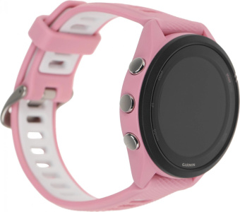 Смарт-часы Garmin Forerunner 265S 27.5мм 1.1" AMOLED корп.черный/розовый силикон рем.розовый (010-02810-15) от магазина РЭССИ