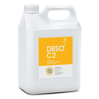 Дезинфицирующее средство с моющим эффектом Grass на основе ЧАС DESO C2 канистра 550066 от магазина РЭССИ