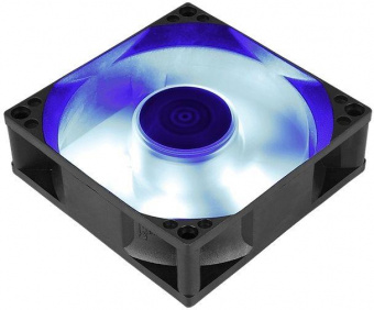 Вентилятор Aerocool Motion 8 Blue-3P 80x80mm 3-pin 25dB 90gr LED Ret от магазина РЭССИ