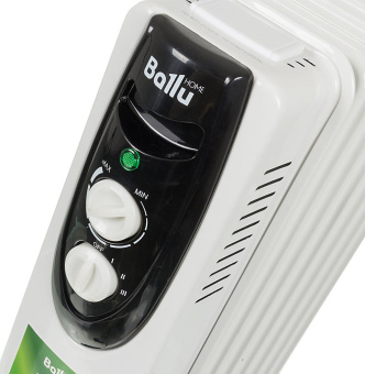 Радиатор масляный Ballu Classic BOH/CL-07WRN 1500Вт белый/черный от магазина РЭССИ