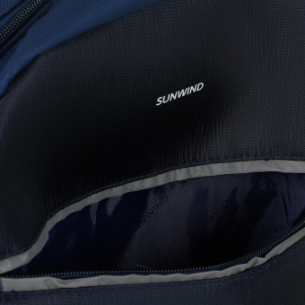 Рюкзак для ноутбука 15.6" SunWind SWP15A01BU темно-синий нейлон от магазина РЭССИ