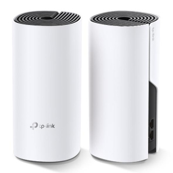 Бесшовный Mesh роутер TP-Link Deco M4 (DECO M4(2-PACK)) AC1200 10/100/1000BASE-TX белый (упак.:2шт) от магазина РЭССИ