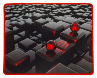 Коврик для мыши Оклик OK-F0282 Мини рисунок/матрица 280x225x3мм от магазина РЭССИ