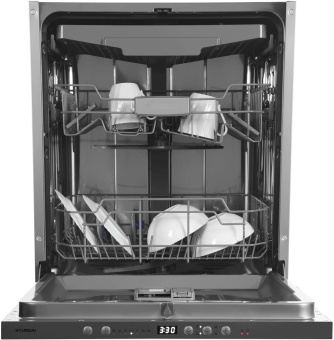 Посудомоечная машина встраив. Hyundai HBD 674 2100Вт полноразмерная серебристый от магазина РЭССИ