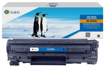Картридж лазерный G&G GG-CB436A черный (2000стр.) для HP LJ P1505/ M1120/M1522 от магазина РЭССИ
