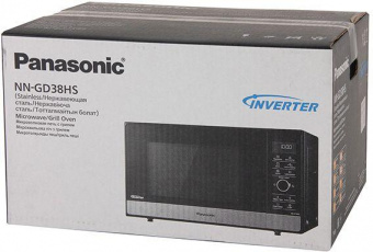 Микроволновая Печь Panasonic NN-GD38HSZPE 23л. 1000Вт черный/нержавеющая сталь от магазина РЭССИ