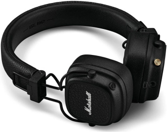 Гарнитура накладные Marshall Major V черный беспроводные bluetooth оголовье от магазина РЭССИ