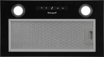 Вытяжка встраиваемая Weissgauff BOX 1200 BL черный управление: сенсорное (1 мотор) от магазина РЭССИ