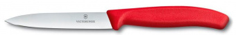 Нож кухонный Victorinox Swiss Classic (6.7701) для чистки овощей и фруктов лезв.100мм прямая заточка красный от магазина РЭССИ