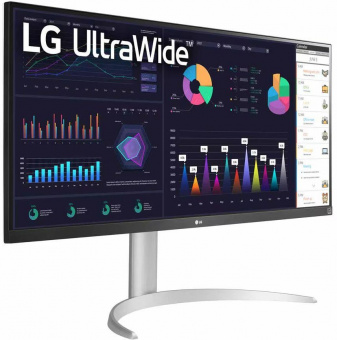 Монитор LG 34" UltraGear 34WQ650-W черный IPS LED 1ms 21:9 HDMI M/M матовая HAS 400cd 178гр/178гр 2560x1080 FreeSync DP FHD USB 7.9кг от магазина РЭССИ
