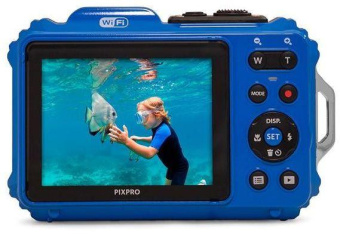 Фотоаппарат Kodak Pixpro WPZ2 синий 16Mpix Zoom4x 2.7" 8Mb microSD/microSDHC BSI-CMOS IS el 120fr/s/KPr/DPr/WPr/WiFi/GPS/Li-Ion от магазина РЭССИ