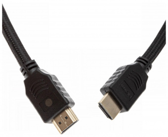 Кабель аудио-видео Cactus CS-HDMI.2-3 HDMI (m)/HDMI (m) 3м. Позолоченные контакты черный от магазина РЭССИ