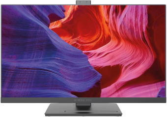 Моноблок Digma Pro Vision 23.8" Full HD i5 1235U (1.3) 16Gb SSD512Gb UHDG CR Windows 11 Pro Eth WiFi BT 90W клавиатура мышь Cam черный 1920x1080 от магазина РЭССИ