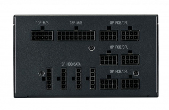 Блок питания Cooler Master ATX 1250W MWE Gold V2 80+ gold 24pin APFC 140mm fan 12xSATA Cab Manag от магазина РЭССИ