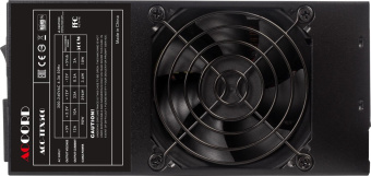 Блок питания Accord TFX 500W ACC-TFX500 80 PLUS WHITE (20+4pin) APFC 80mm fan 3xSATA RTL от магазина РЭССИ