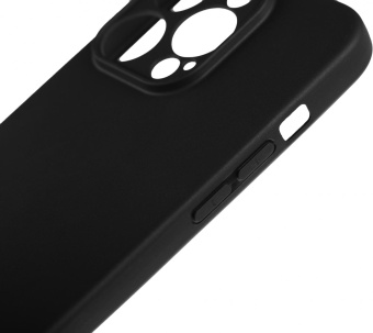 Чехол (клип-кейс) BoraSCO для Apple iPhone 15 Pro черный (72416) от магазина РЭССИ