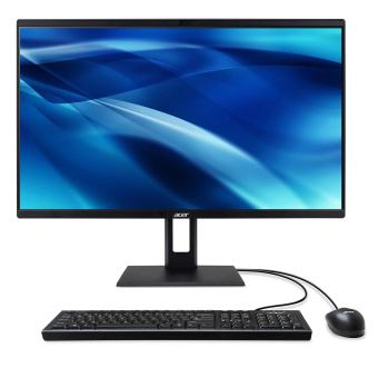 Моноблок Acer Veriton Z2694G 23.8" Full HD i3 12100 (3.3) 8Gb SSD512Gb UHDG CR noOS GbitEth WiFi BT 65W клавиатура мышь Cam черный 1920x1080 от магазина РЭССИ
