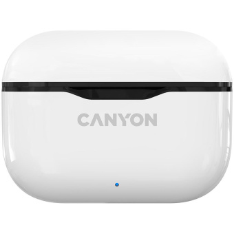Гарнитура внутриканальные Canyon TWS-3 белый/черный беспроводные bluetooth в ушной раковине (CNE-CBTHS3W) от магазина РЭССИ