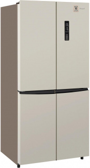 Холодильник Weissgauff WCD 470 Be NoFrost Inverter 2-хкамерн. бежевый (двухкамерный) от магазина РЭССИ