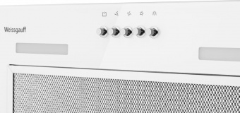 Вытяжка каминная Weissgauff Vetta 850 белый управление: кнопочное (1 мотор) от магазина РЭССИ