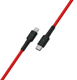 Кабель ZMI AL875 USB Type-C (m)-Lightning (m) 1.5м красный коробка (упак.:1шт) от магазина РЭССИ