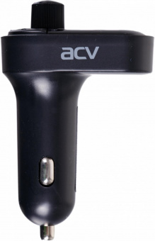 Автомобильный FM-модулятор ACV FMT-128B черный MicroSD BT USB (38762) от магазина РЭССИ