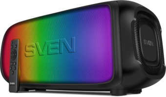 Колонка порт. Sven PS-860 черный 100W 1.0 BT/3.5Jack 5400mAh (SV-022518) от магазина РЭССИ