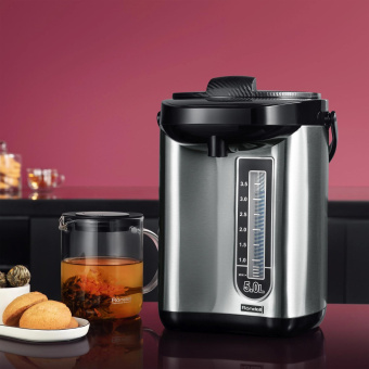 Термопот Rondell RDE-1050 5л. 890Вт стальной/черный от магазина РЭССИ