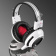 Наушники с микрофоном Оклик HS-G300 ARMAGEDDON белый/черный 2.2м мониторные оголовье (361558) от магазина РЭССИ