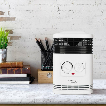 Тепловентилятор Scarlett SC-FH1.513MC 1500Вт белый от магазина РЭССИ