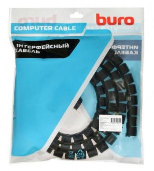 Кабельный органайзер Buro BHP CG252B Spiral Hose 25x2000mm Black от магазина РЭССИ