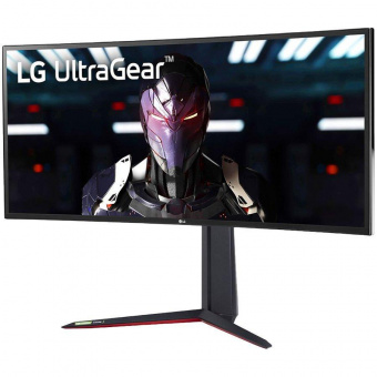 Монитор LG 37.5" UltraGear 38GN950-B черный IPS LED 1ms 21:9 HDMI матовая HAS 750cd 178гр/178гр 3840x1600 160Hz G-Sync DP UW+ USB 9.2кг от магазина РЭССИ