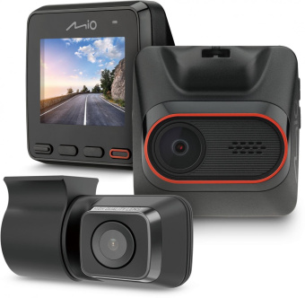 Видеорегистратор Mio MiVue C420D черный 2Mpix 1080x1920 1080p 135гр. MSC8339D от магазина РЭССИ