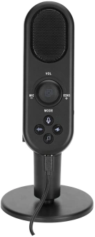 Микрофон проводной Оклик MP-M300 1.5м черный от магазина РЭССИ