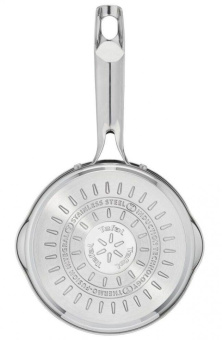 Ковш Tefal Duetto+ G7192255 d=16см (с крышкой) серебристый (2100113184) от магазина РЭССИ